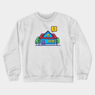 House for Rent and Sale Crewneck Sweatshirt